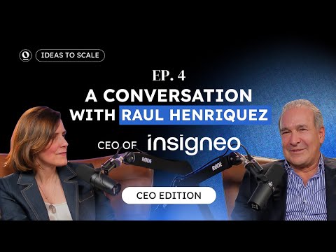 Gabriela Pulido interviews Raúl Henriquez for Ideas to Scale