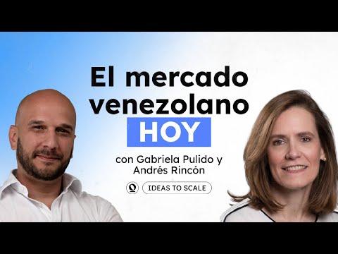 Gabriela Pulido and Andrés Rincón in Ideas to Scale Venezuela Edition